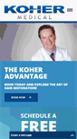 Mobile Screenshot of kohermedical.com